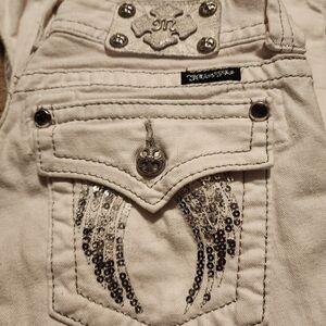 Miss Me Rare Angel Wings Jeans